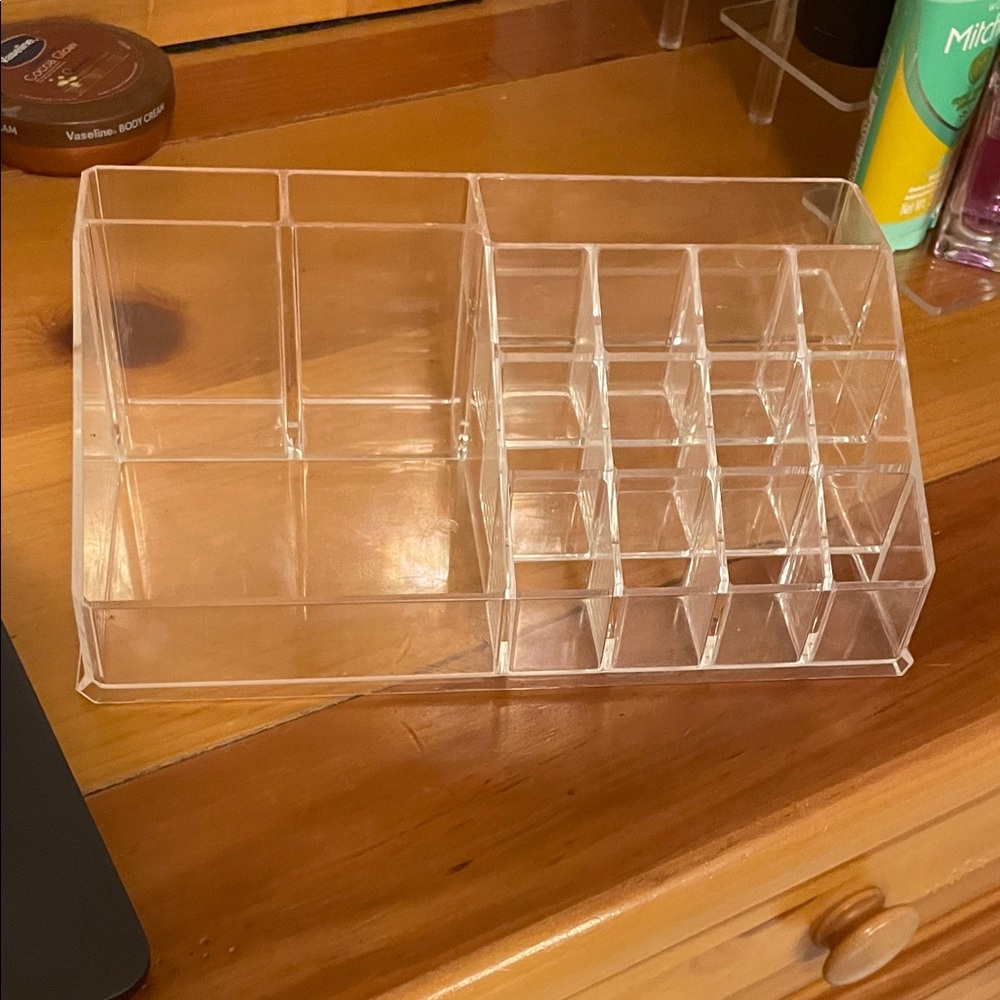 Clear Acrylic Makeup Organizer